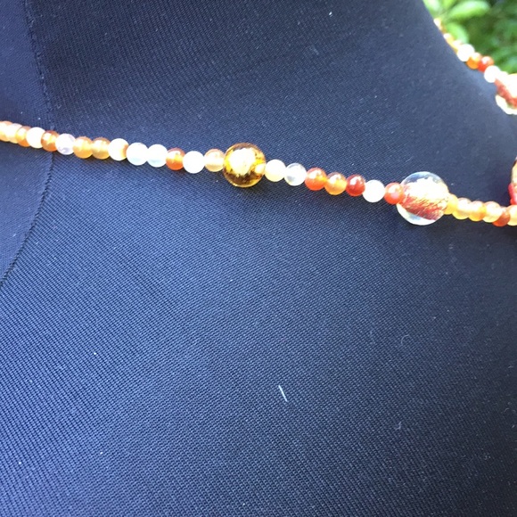 Glass Bead Necklace - Picture 6 of 7